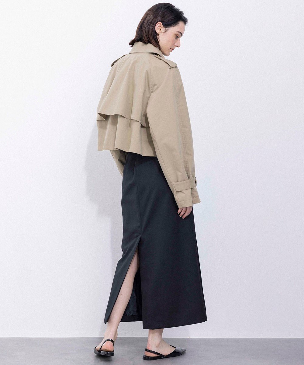 NAVE 【Nave・撥水加工】ショートトレンチ ジャケット 