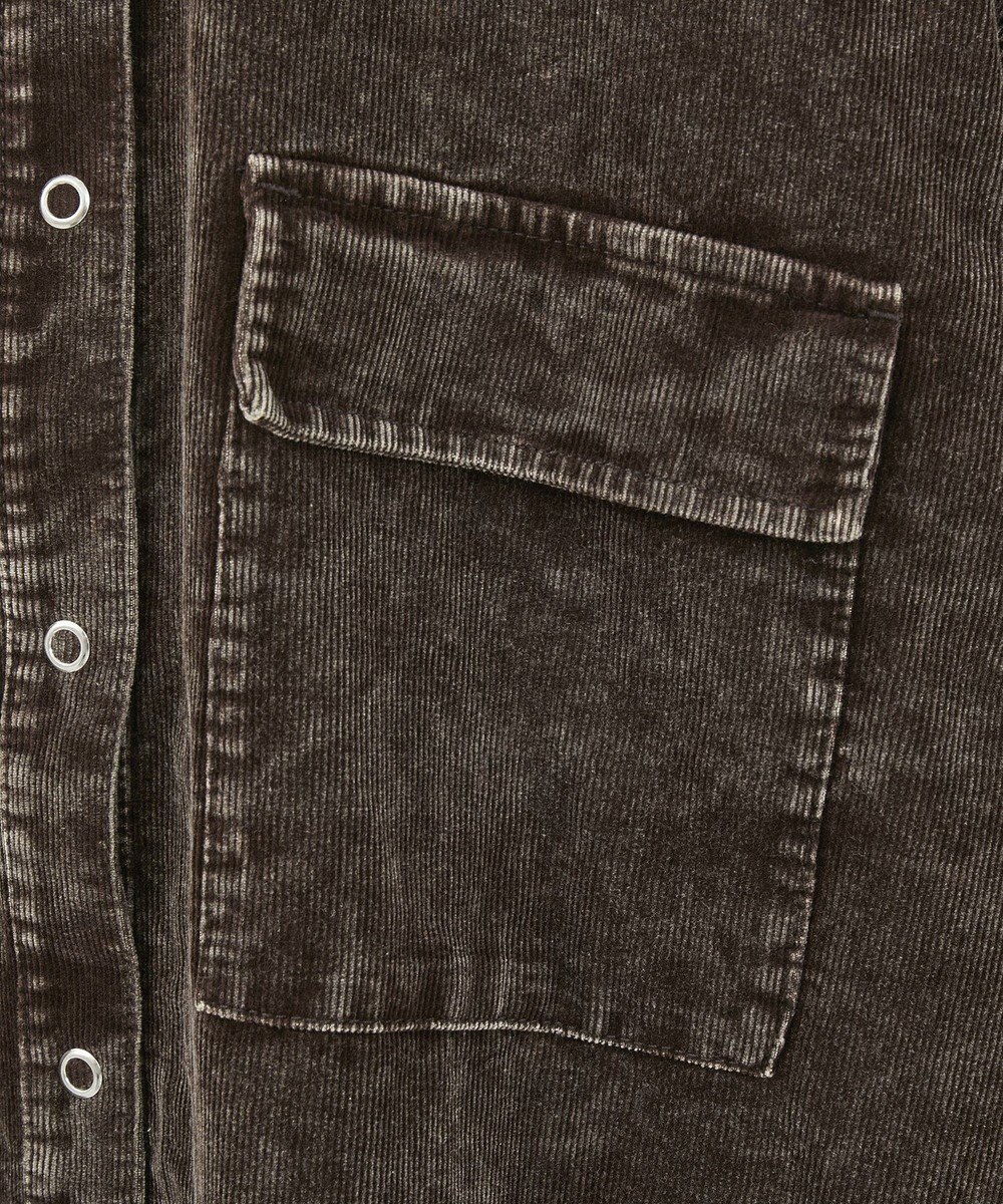 Green Parks ・ＥＬＥＮＣＡＲＥ　ＤＵＥ　ケミカルコーデュロイシャツ 