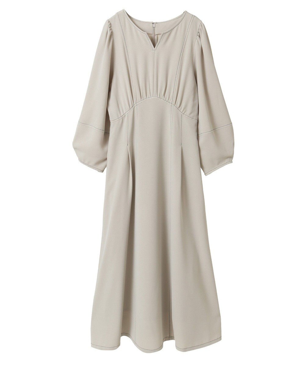 Green Parks ・ＥＬＥＮＣＡＲＥ　ＤＵＥボリュームスリーブワンピー 