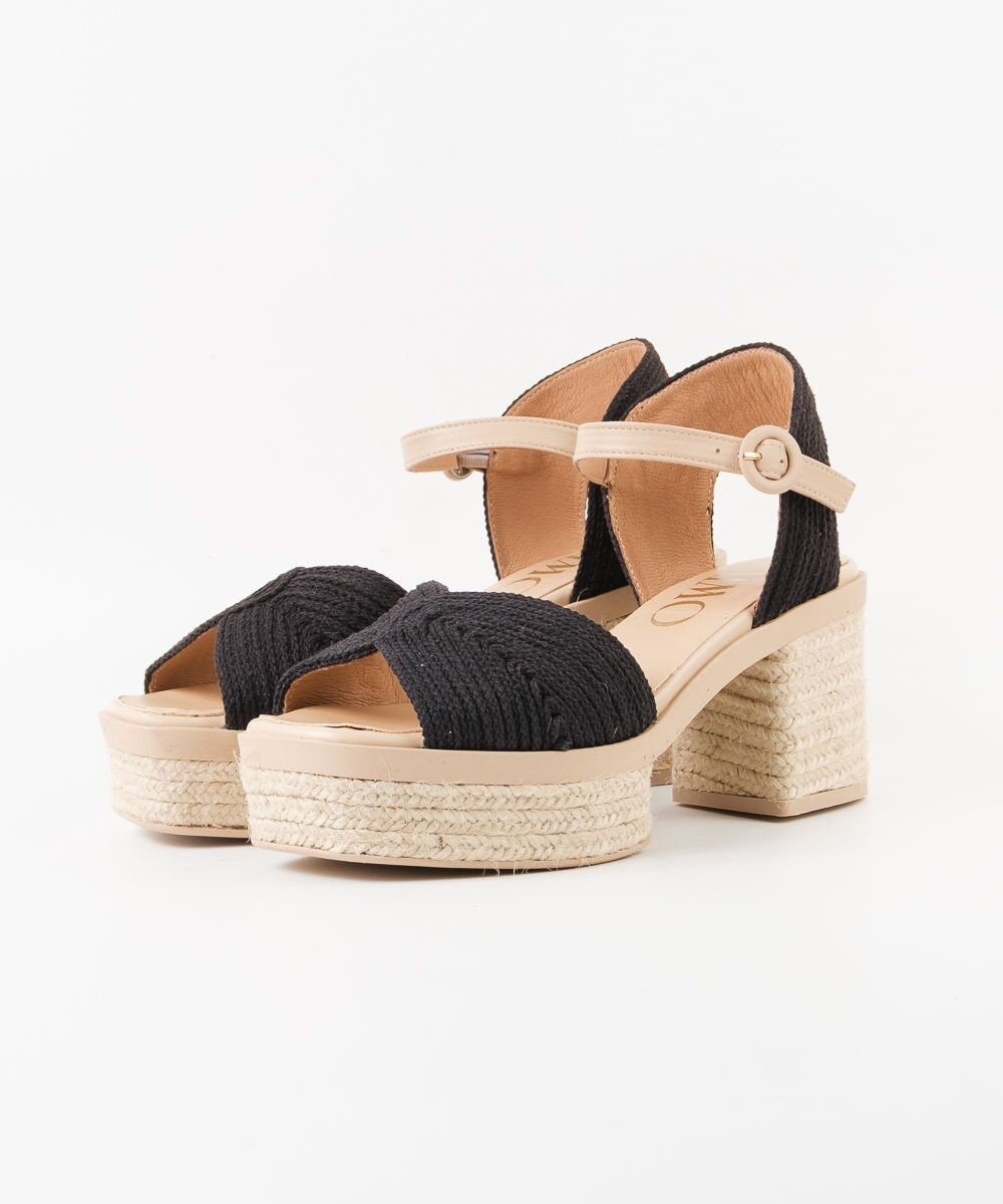 gaimo 【GAIMO/ガイモ】ラフィアクロスサンダル/MARIEVA 