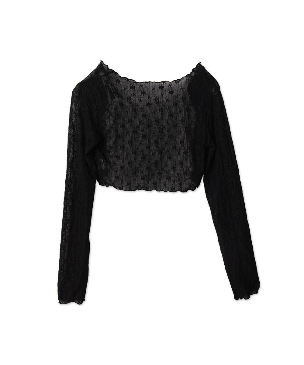 WEGO 【２点セット】アンサンブルレースカーデ 