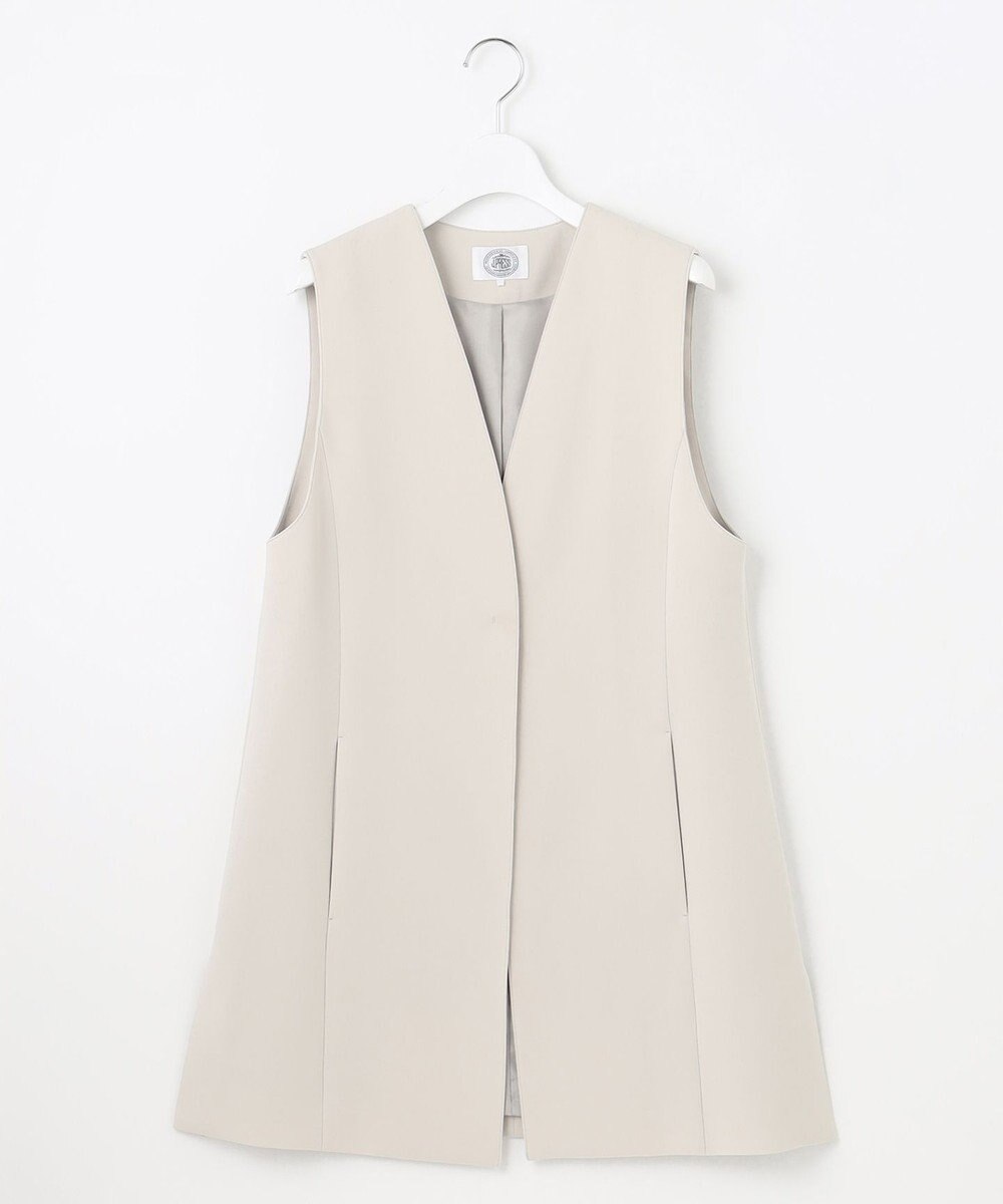 J.PRESS LADIES S 【WEB限定カラーあり・洗える】セラテリーダブルクロス ジレ 