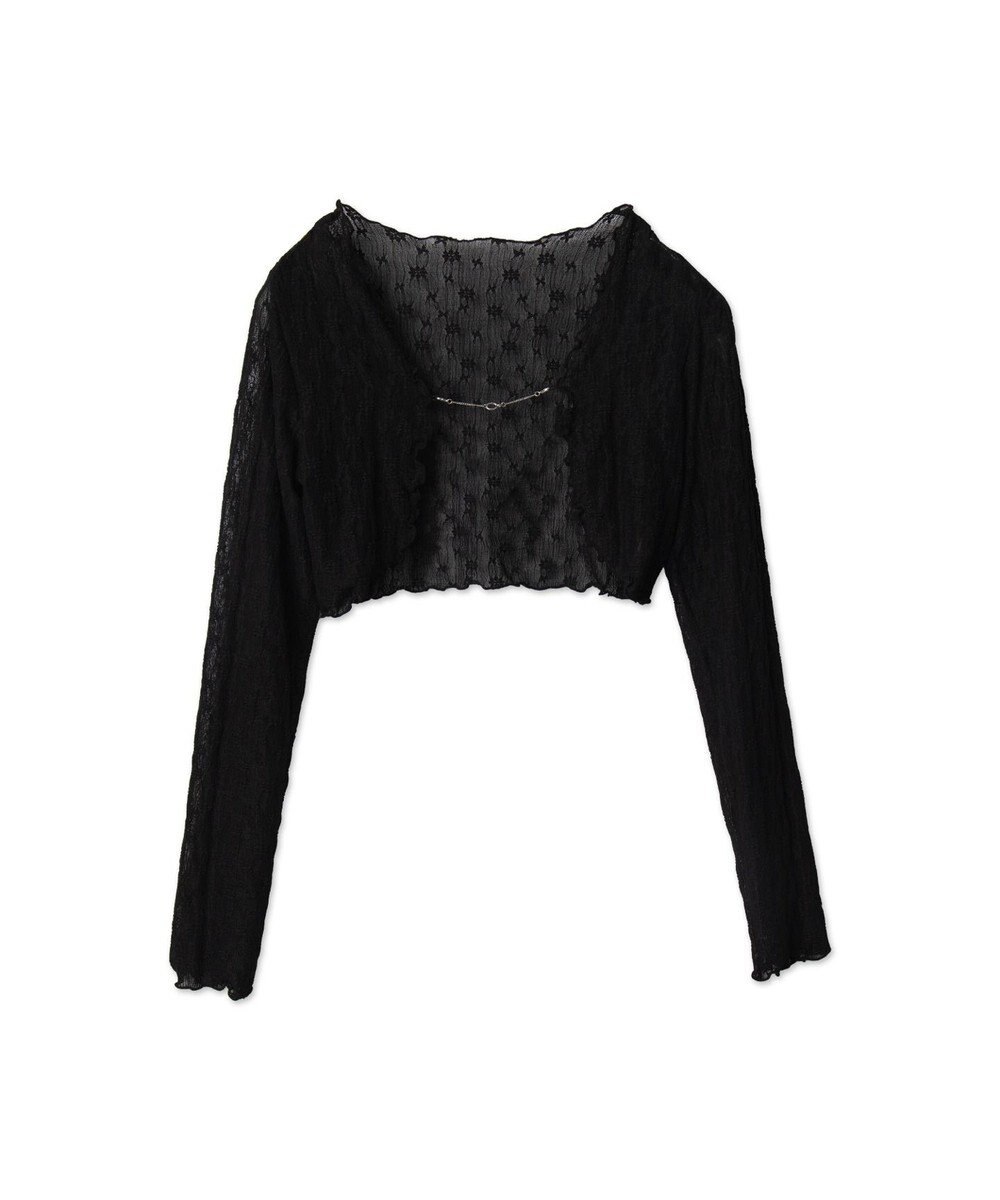 WEGO 【２点セット】アンサンブルレースカーデ 