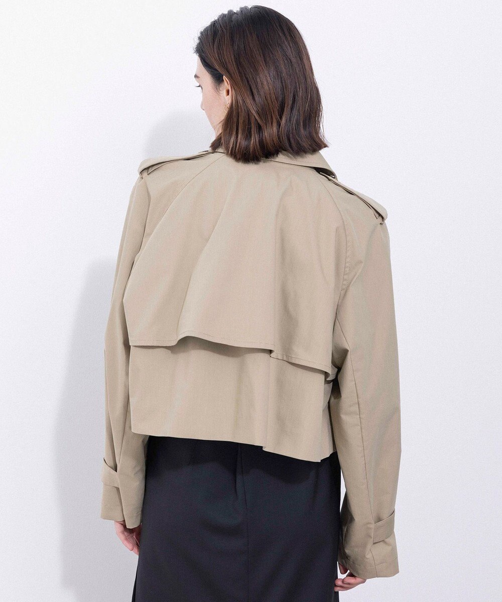 NAVE 【Nave・撥水加工】ショートトレンチ ジャケット 