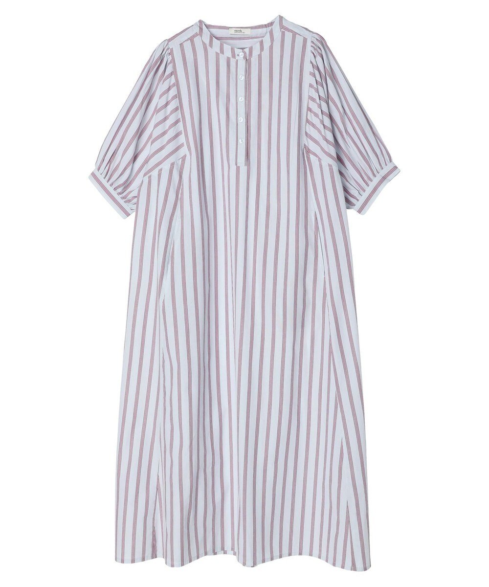 earth music&ecology ポプリンフレアワンピース 