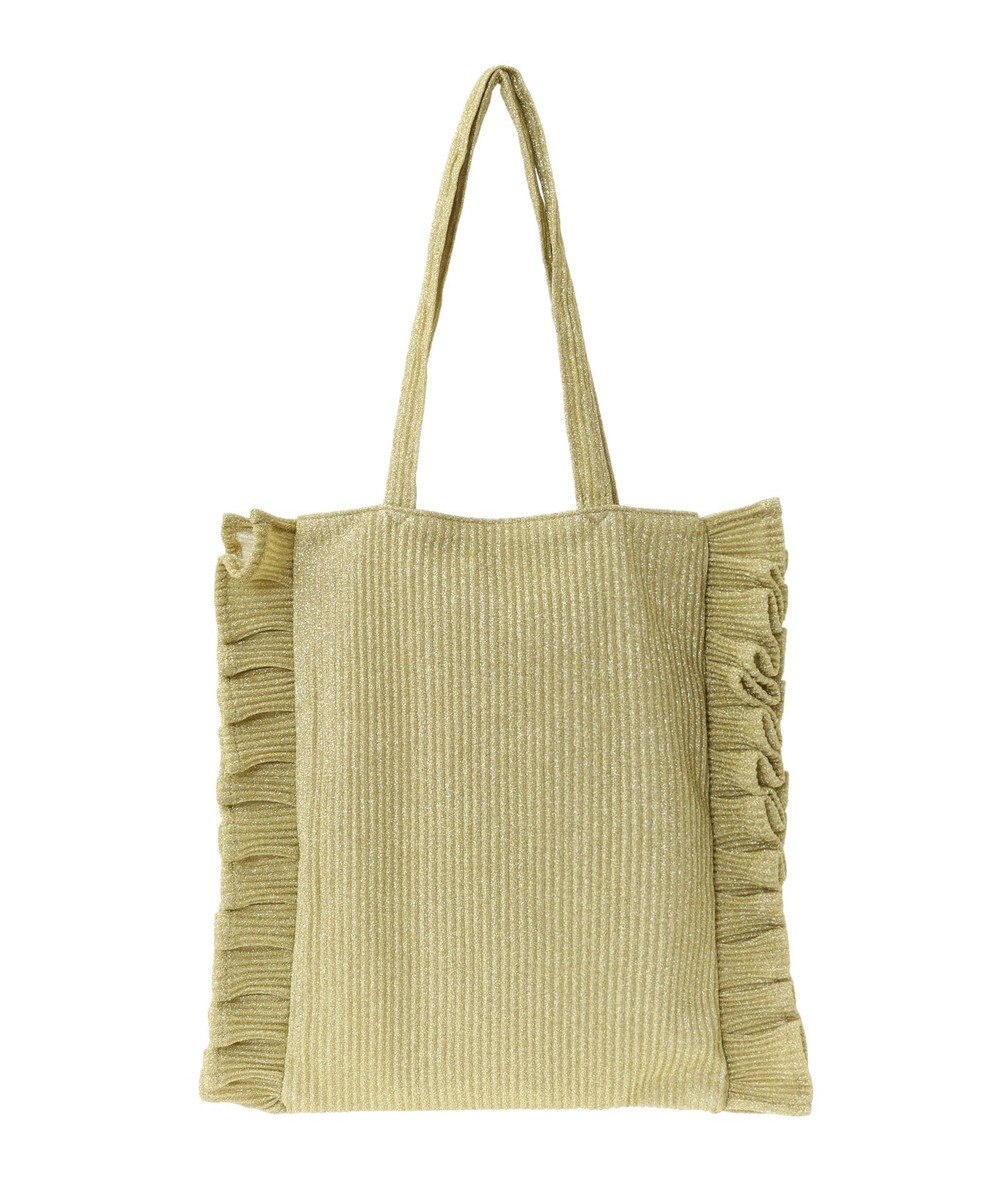 Green Parks ・ＱＵＯＮ　ラメフリルシンプルトート 