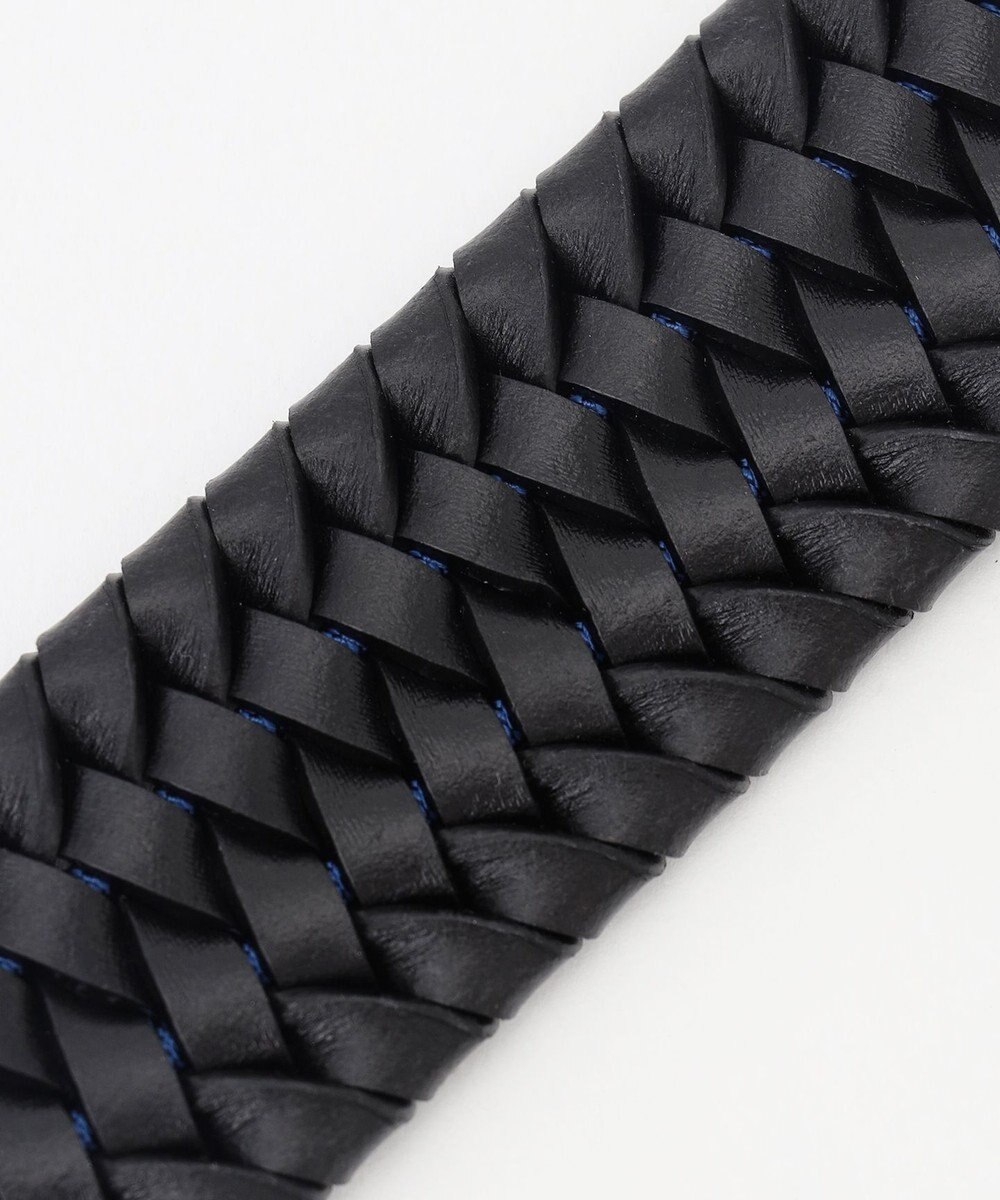 JOSEPH ABBOUD 【キングサイズ・伸びる/日本製】ストレッチレザー ベルト 