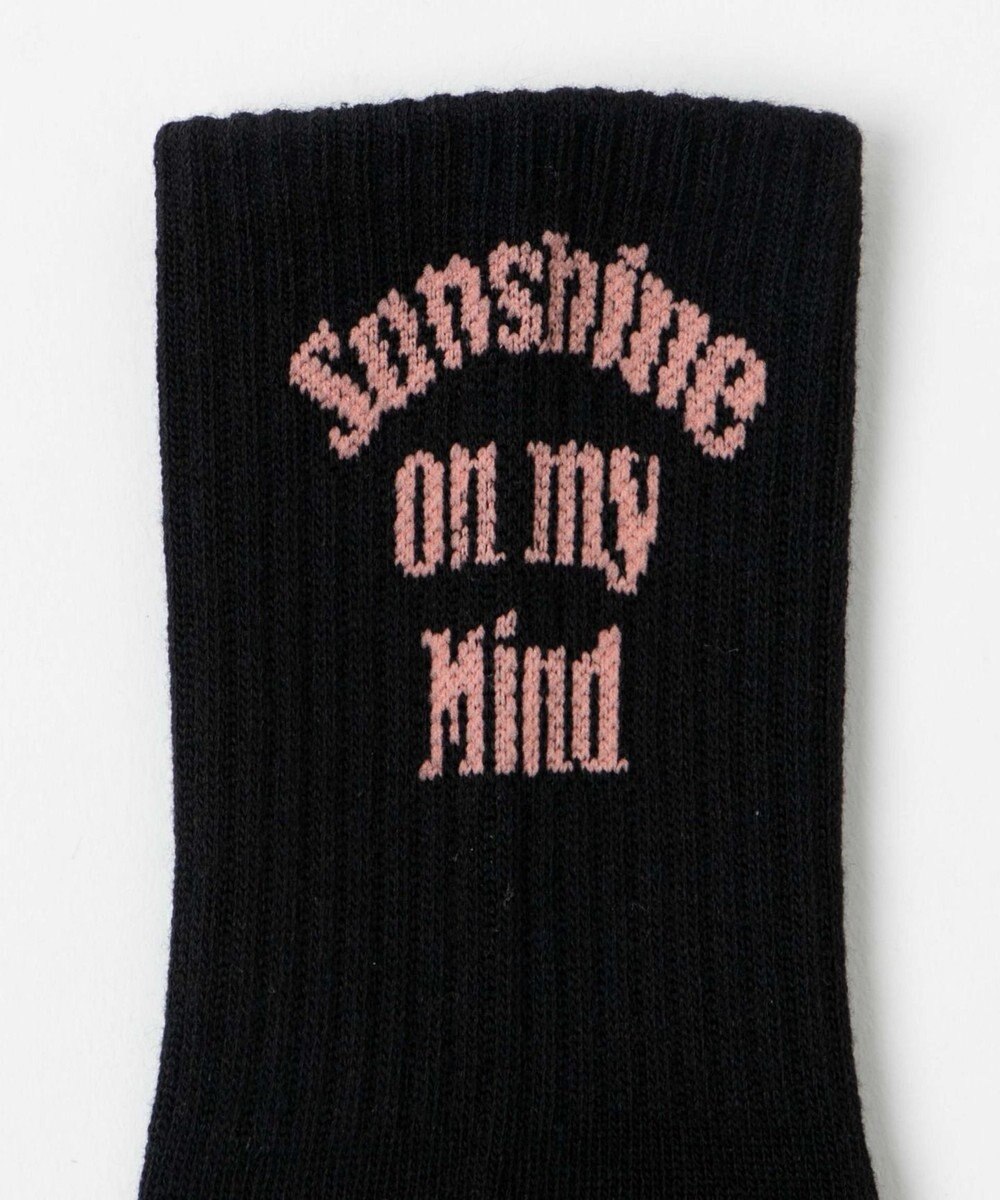 WEGO バックロゴリブソックス 