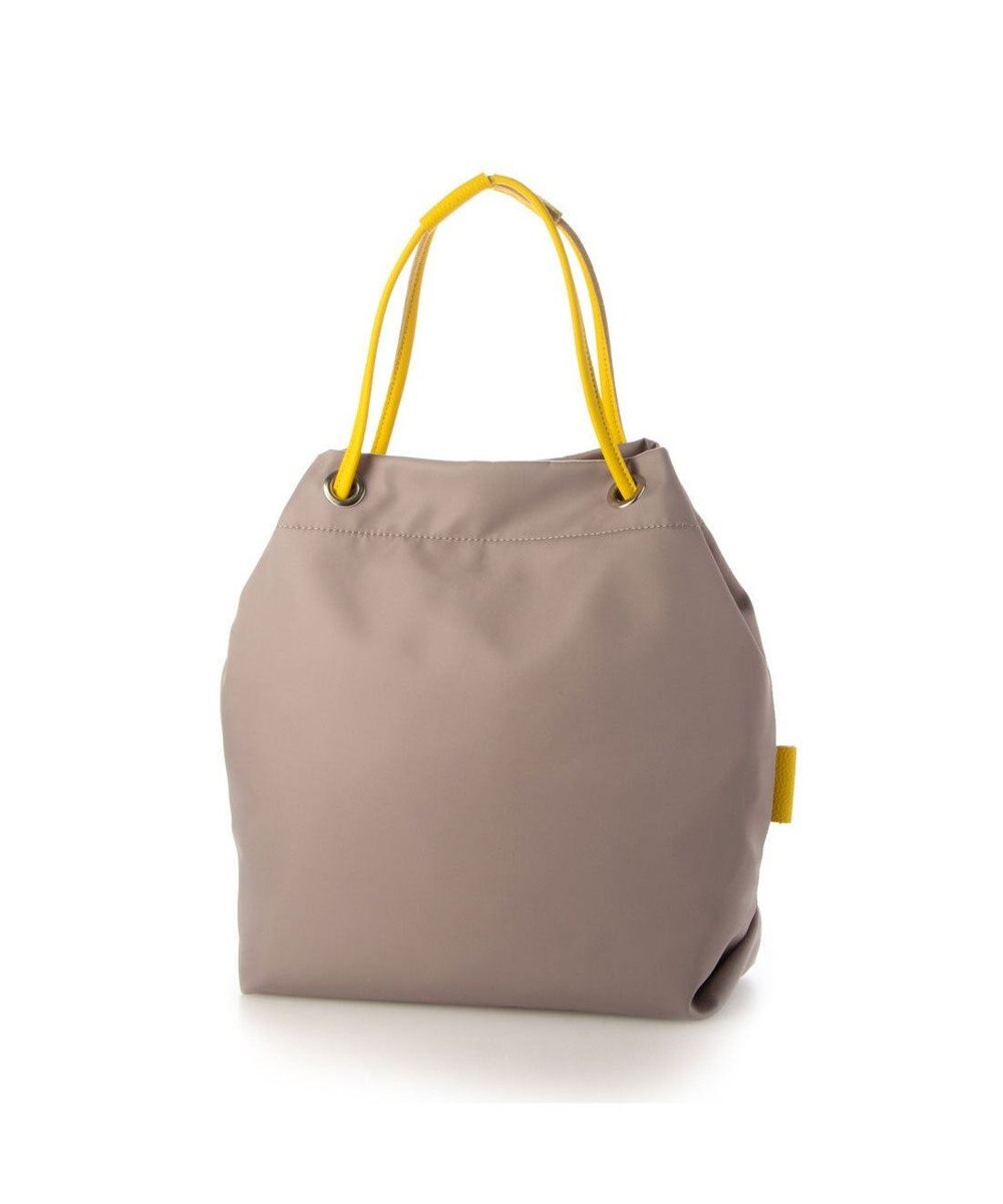 UNBILLION カシュカシュ cachecache / ナイロンツイル牛革付属ハトメショルダー 