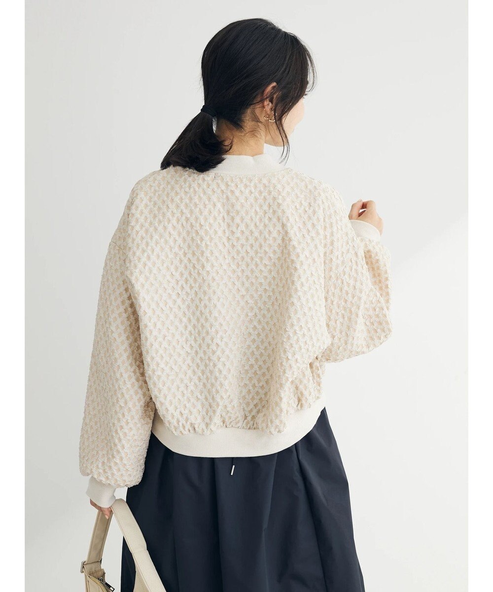 Green Parks ・ＳＵＧＡＲ　ＳＰＯＯＮ　エンボスチェックブルゾン 