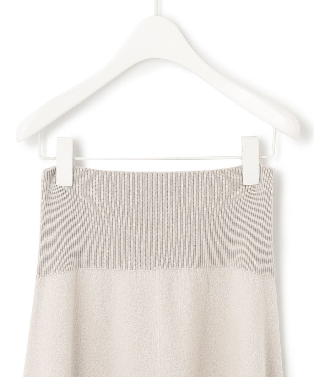 ICB L 【WEB限定カラーあり】ミルドウール ニットスカート 