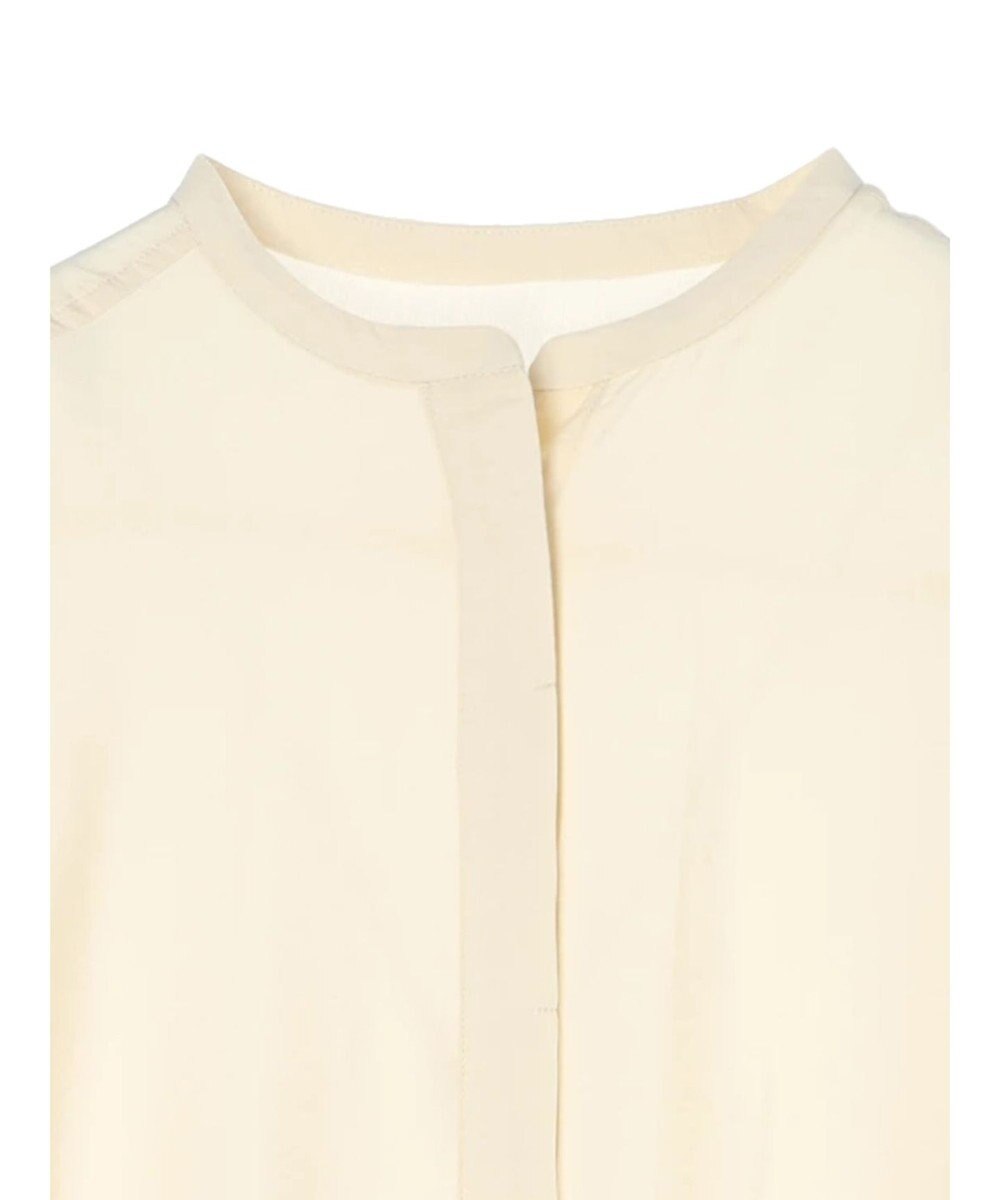 AMERICAN HOLIC 接触冷感バンドカラー切替シャツワンピース 