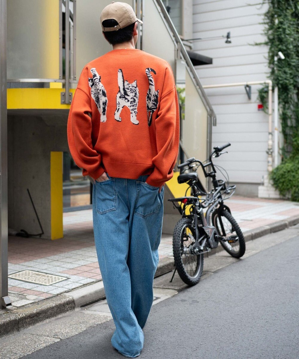 WEGO アニマルジャガードニットプルオーバー 