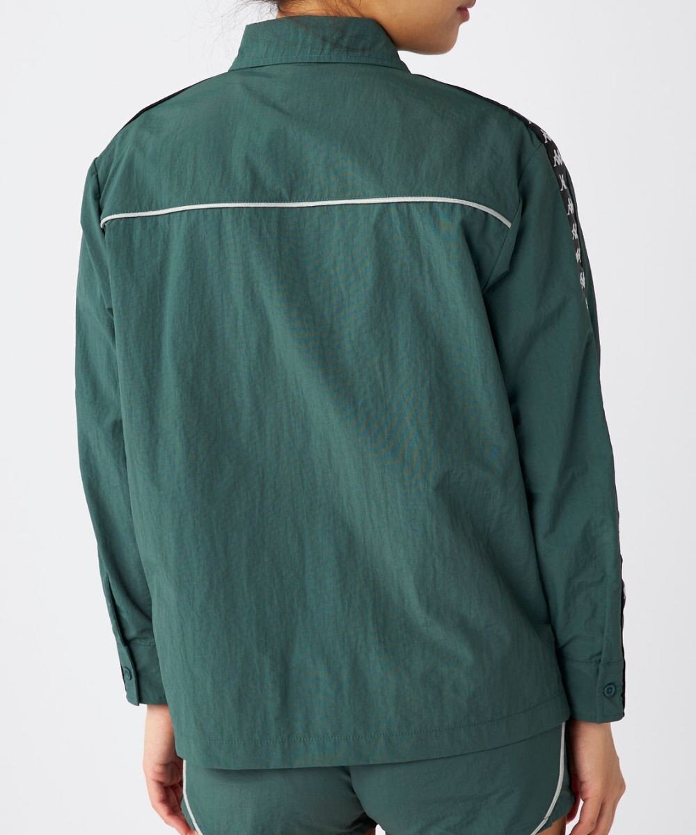 OP／FILA 【Kappa】バンダテープ ウーブンシャツジャケット 