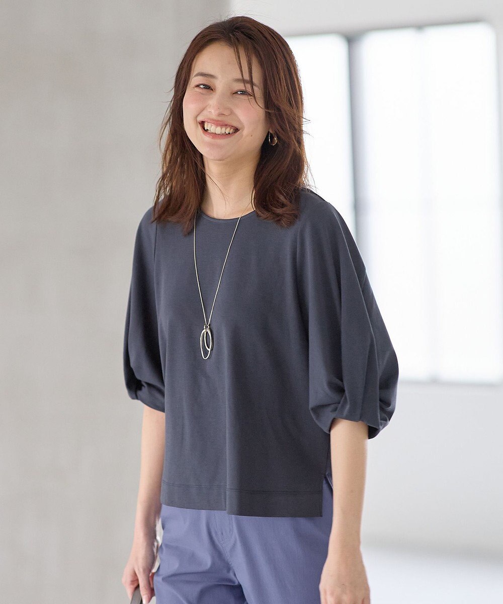 ANY シルケットスムース タックスリーブプルオーバー 