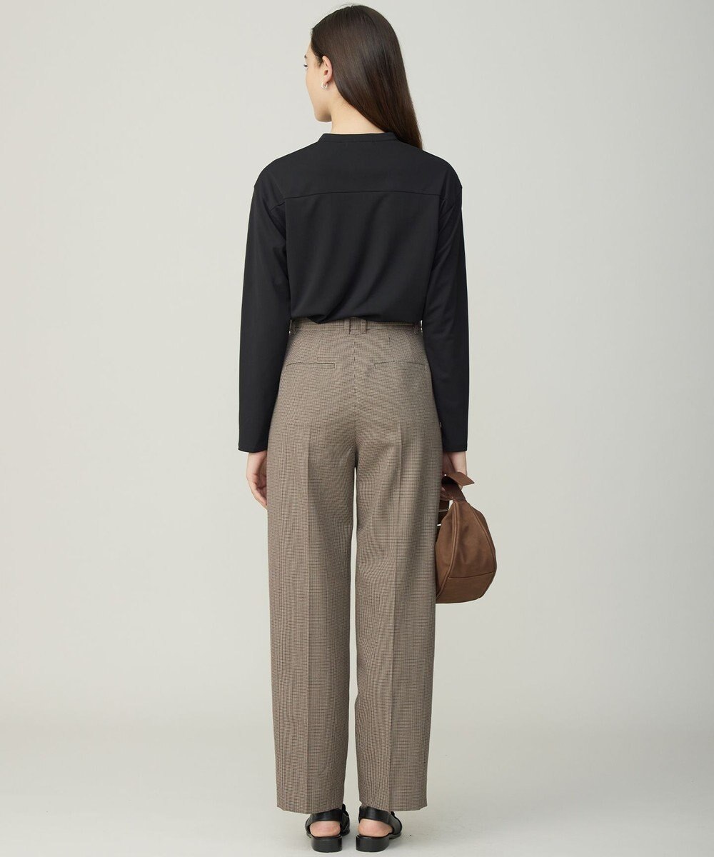 ICB 【30th ANNIVERSARY】ウールガンクラブチェック テーパードパンツ 