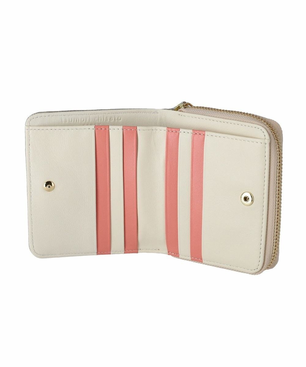 tsumori chisato CARRY tcパッチワーク ラウンドファスナー2つ折り財布 