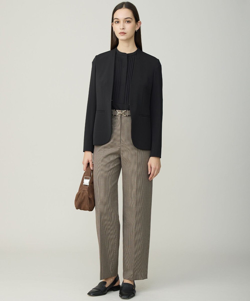 ICB 【30th ANNIVERSARY】ウールガンクラブチェック テーパードパンツ 