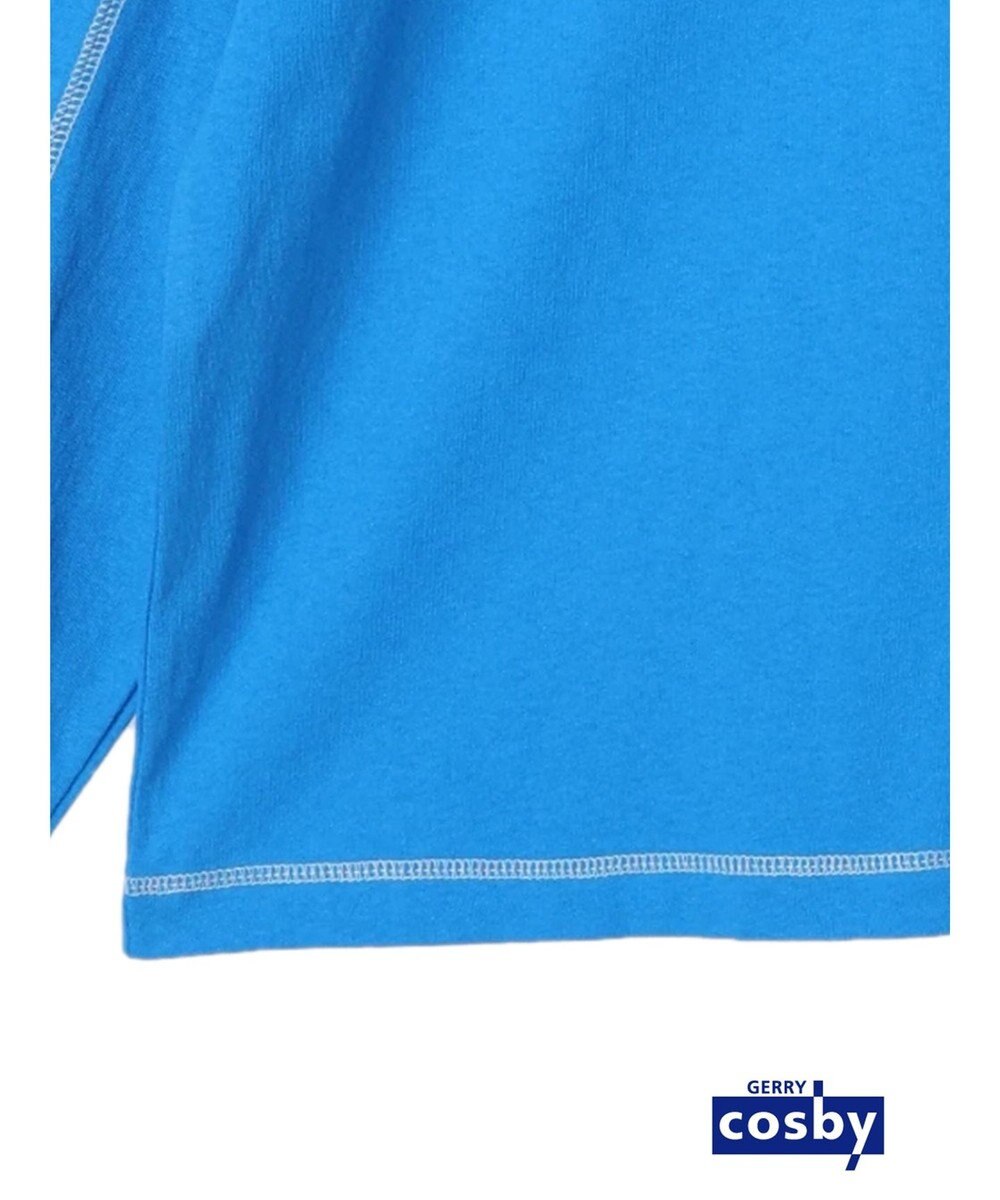 earth music&ecology Ｃｏｓｂｙ×ｅａｒｔｈ　配色ステッチロングＴシャツ 