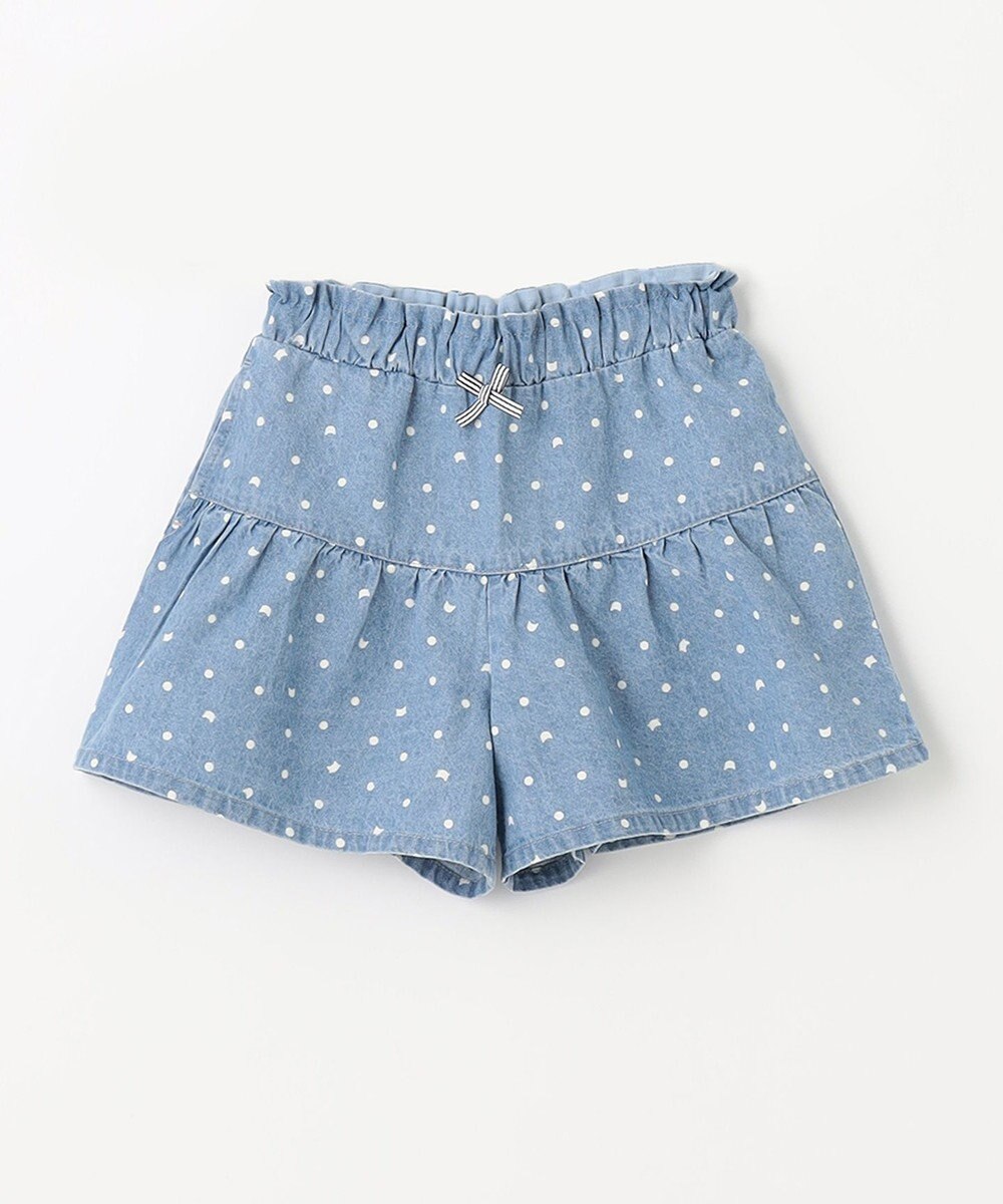 ANY KIDS 総柄フリル キュロット 