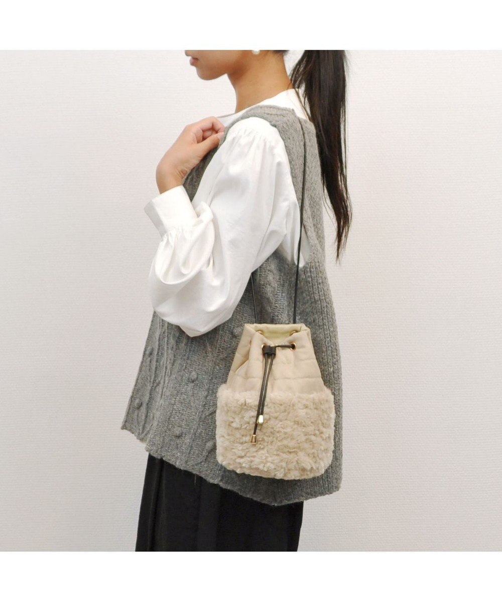 UNBILLION cachecache エコファー切り替えコンビドロストバッグ 