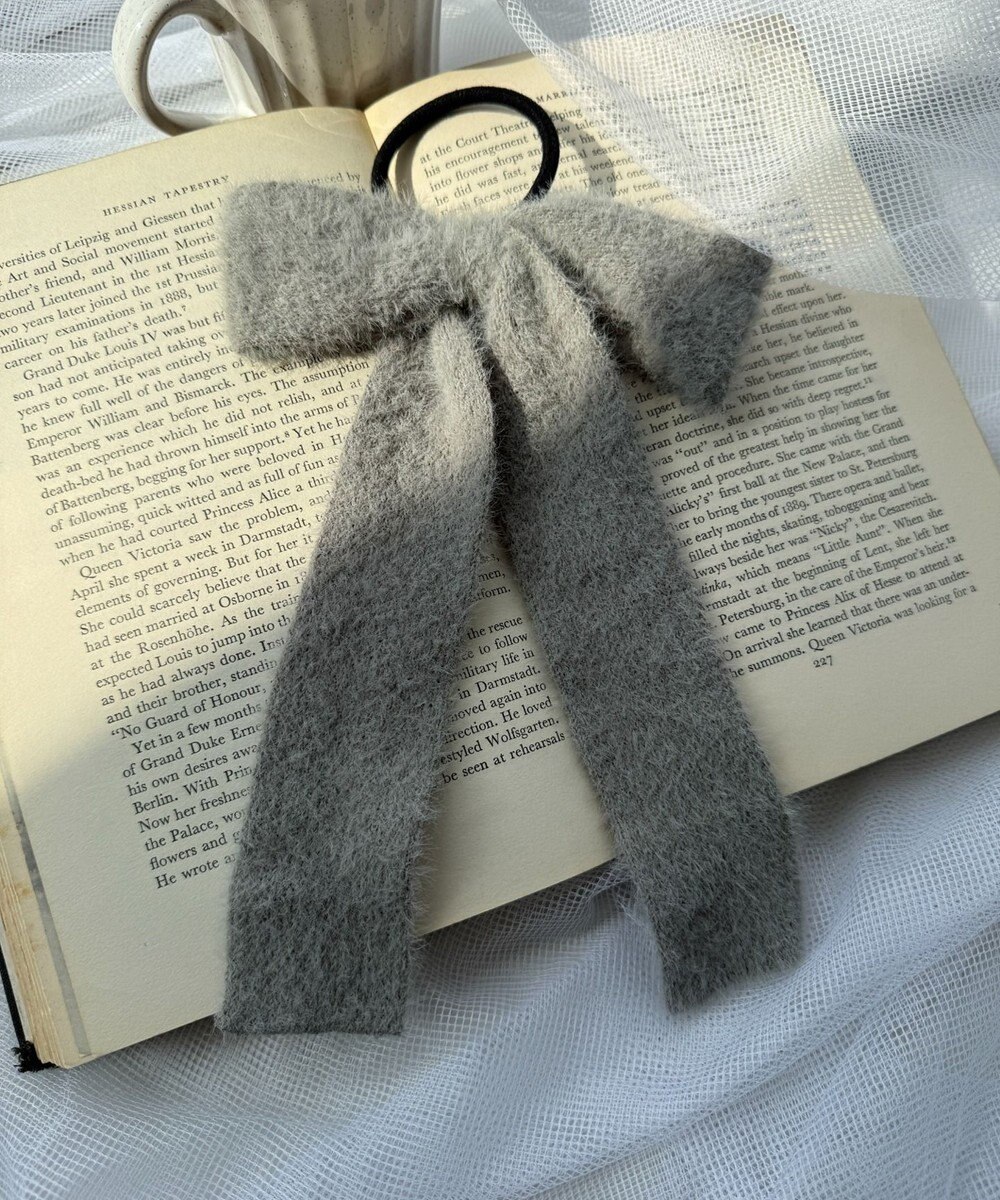 WEGO Lシャギーニットリボンゴム 