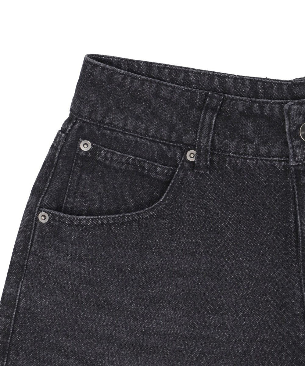 WEGO 【紐で調節可能】スーパーバギーデニムショーツ 