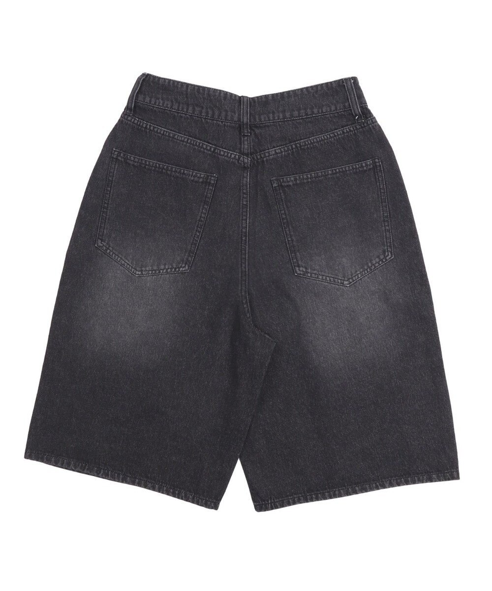 WEGO 【紐で調節可能】スーパーバギーデニムショーツ 