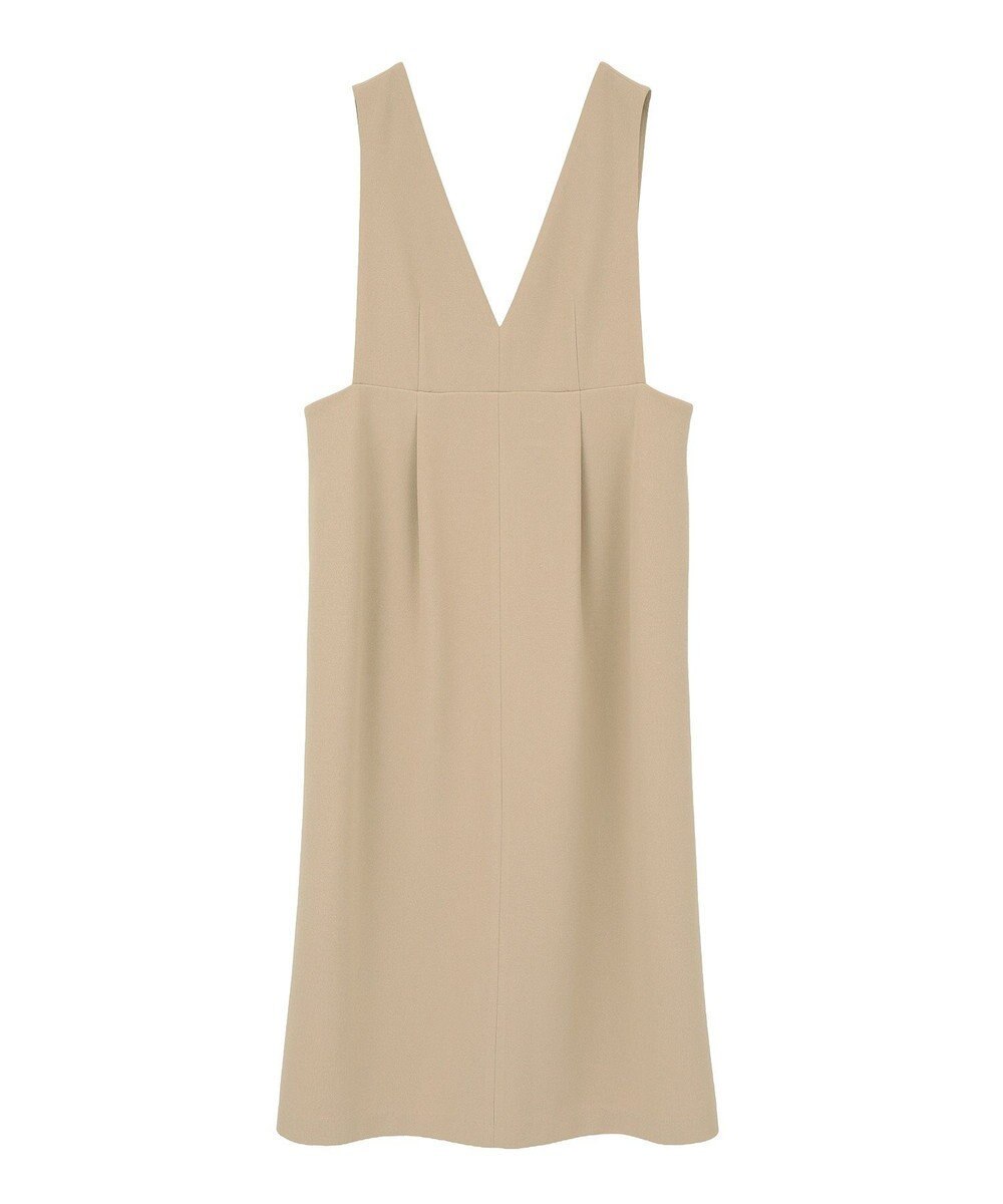 Green Parks Ｏ．洗えてストレッチ　Ｖネックジャンスカ 