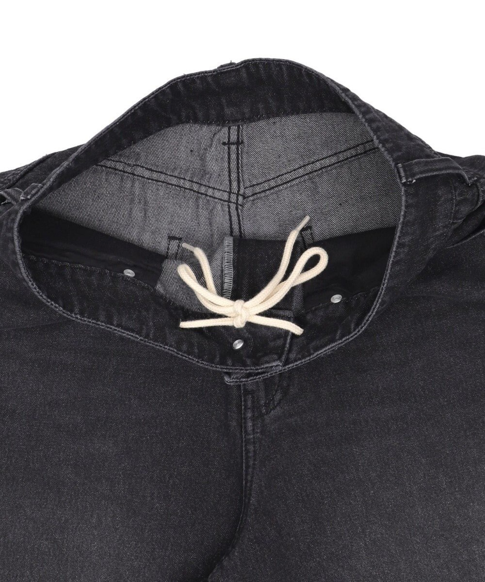 WEGO 【紐で調節可能】スーパーバギーデニムショーツ 