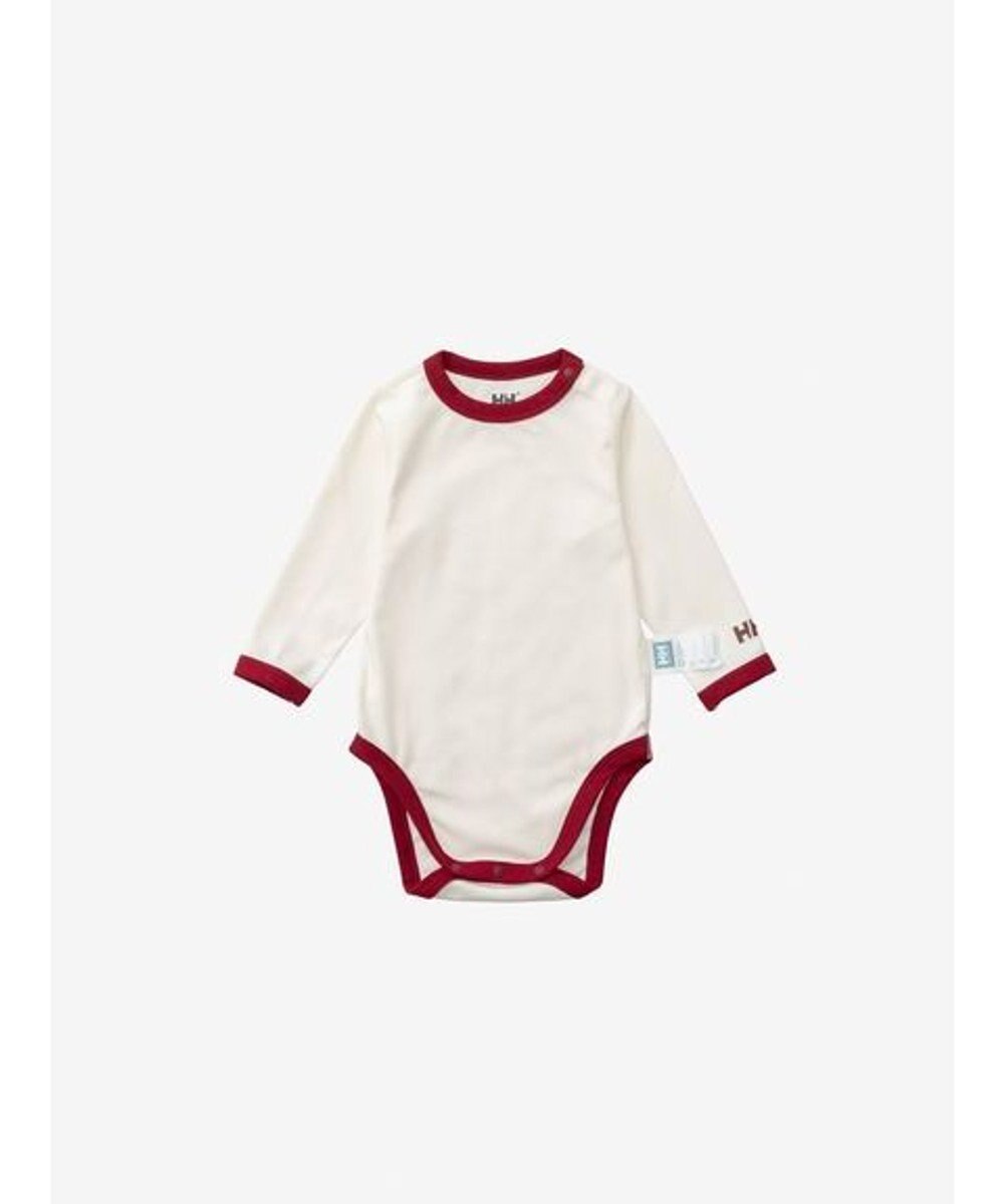 HELLY HANSEN 【べビー】マイファーストHH ロングスリーブマリンロンパースセット 