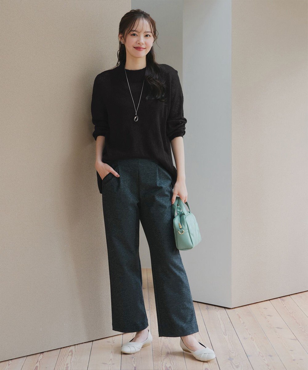 Tiaclasse 【洗える】シアープルオーバーニット 