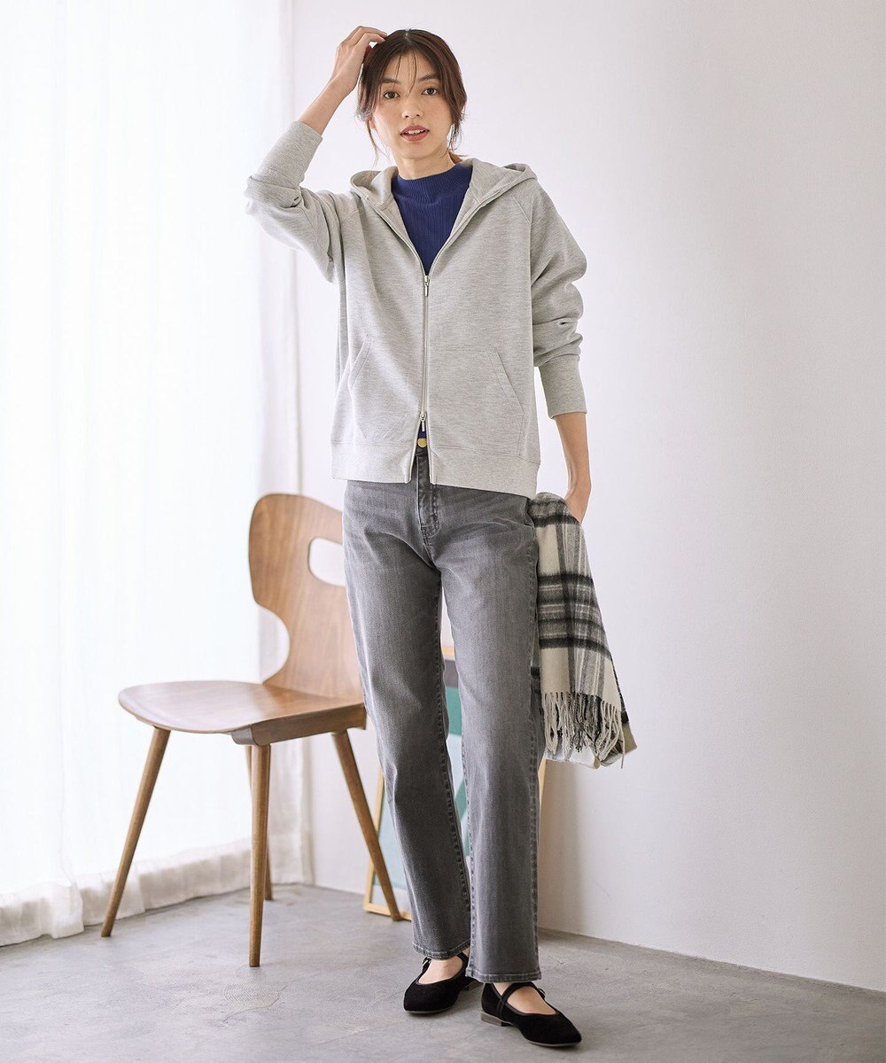 ANY ダブルジップパーカー 