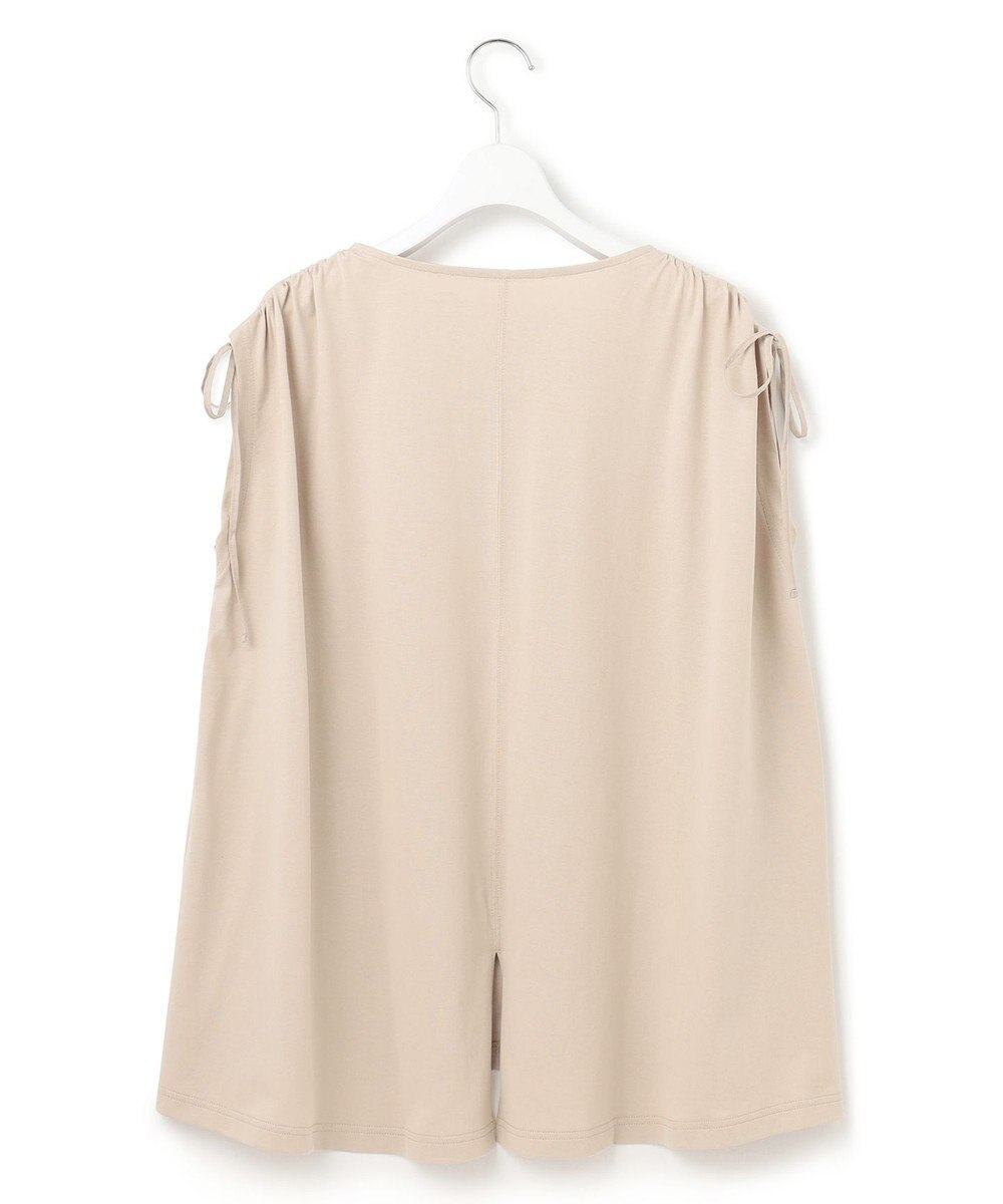 J.PRESS YORK STREET 【WOMEN】【SMOOTH JERSEY】ショルダー シャーリング プルオーバー 