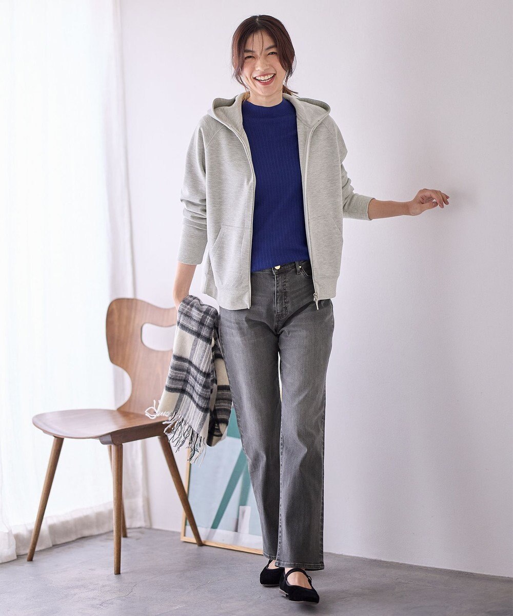 ANY ダブルジップパーカー 