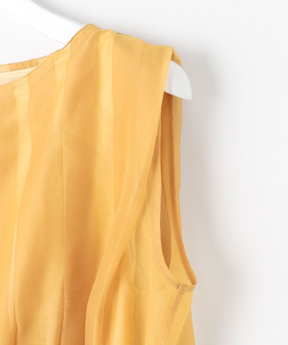 23区 【APPLAUDIR】グロッシーオーガンザ ドレス 