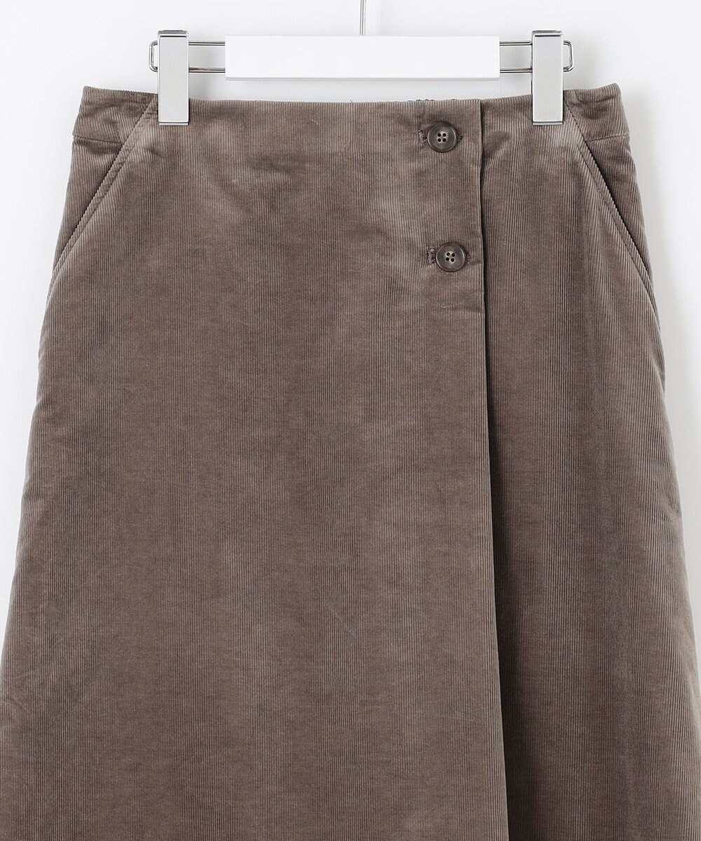 J.PRESS LADIES L 【洗える・吸水速乾】AIRDUROY LIGHT コーデュロイ スカート 