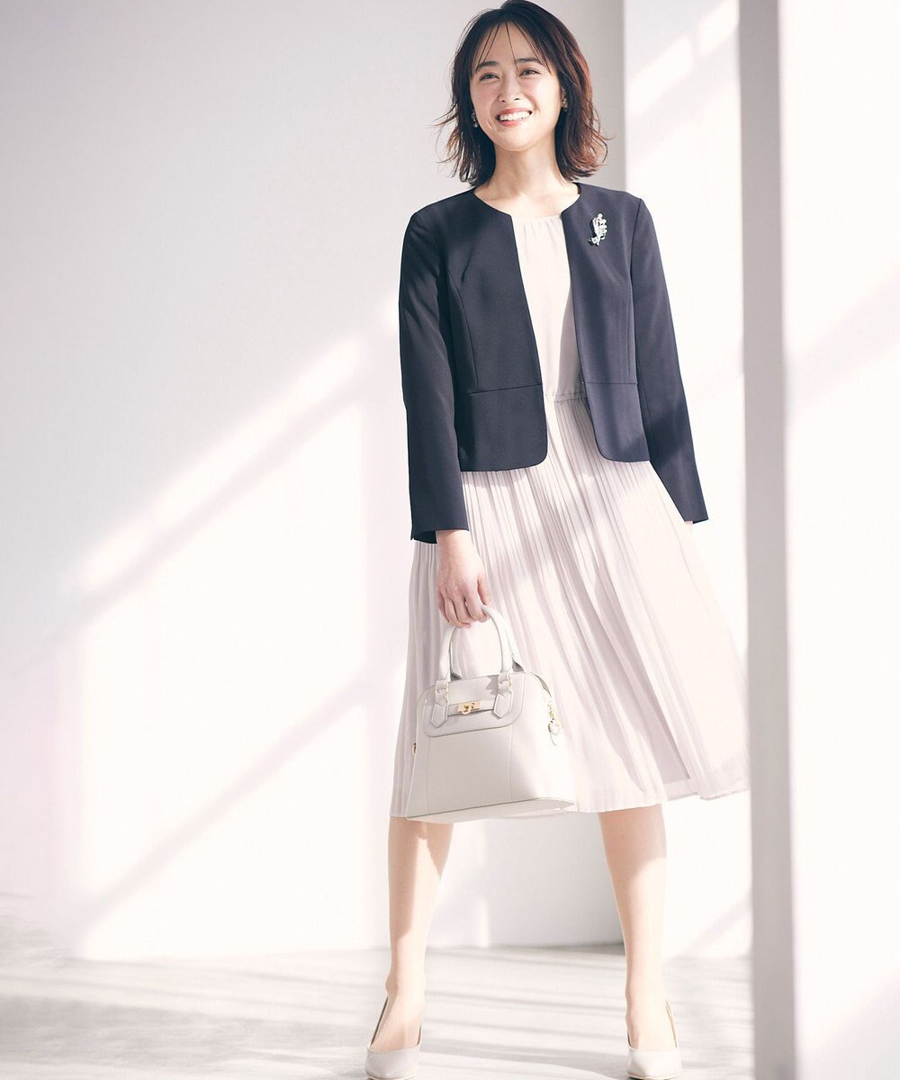 ANY SIS S 【洗える】フェミニンプリーツ ワンピース 