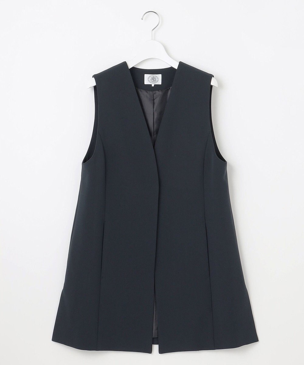 J.PRESS LADIES S 【WEB限定カラーあり・洗える】セラテリーダブルクロス ジレ 