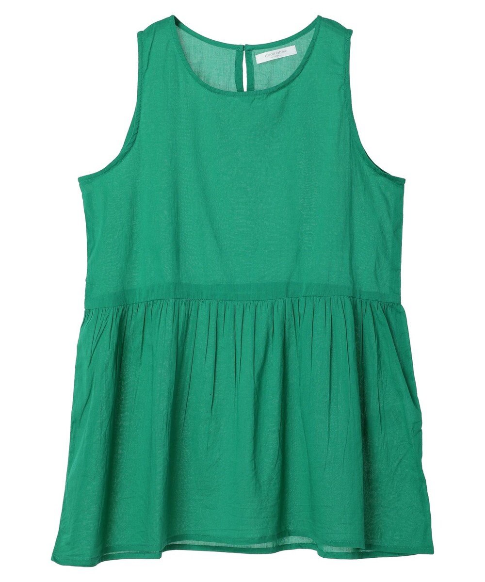 Green Parks インド綿　ＳＥＴ２点レイヤード風ブラウス 