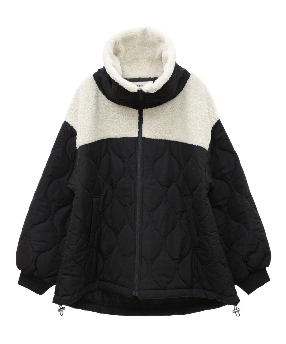 CRAFT STANDARD BOUTIQUE ボアキルト切替ブルゾン 