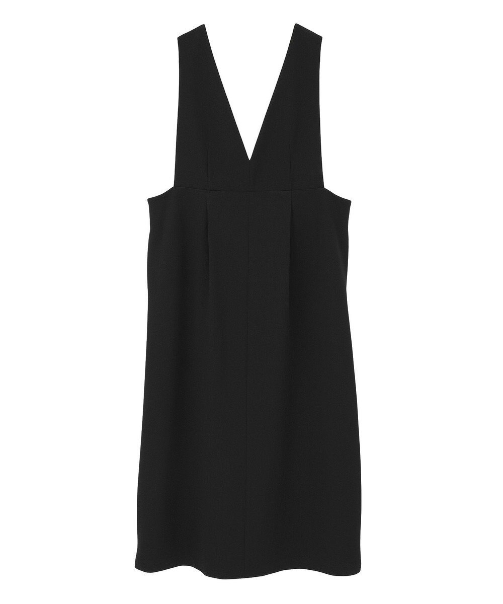 Green Parks Ｏ．洗えてストレッチ　Ｖネックジャンスカ 