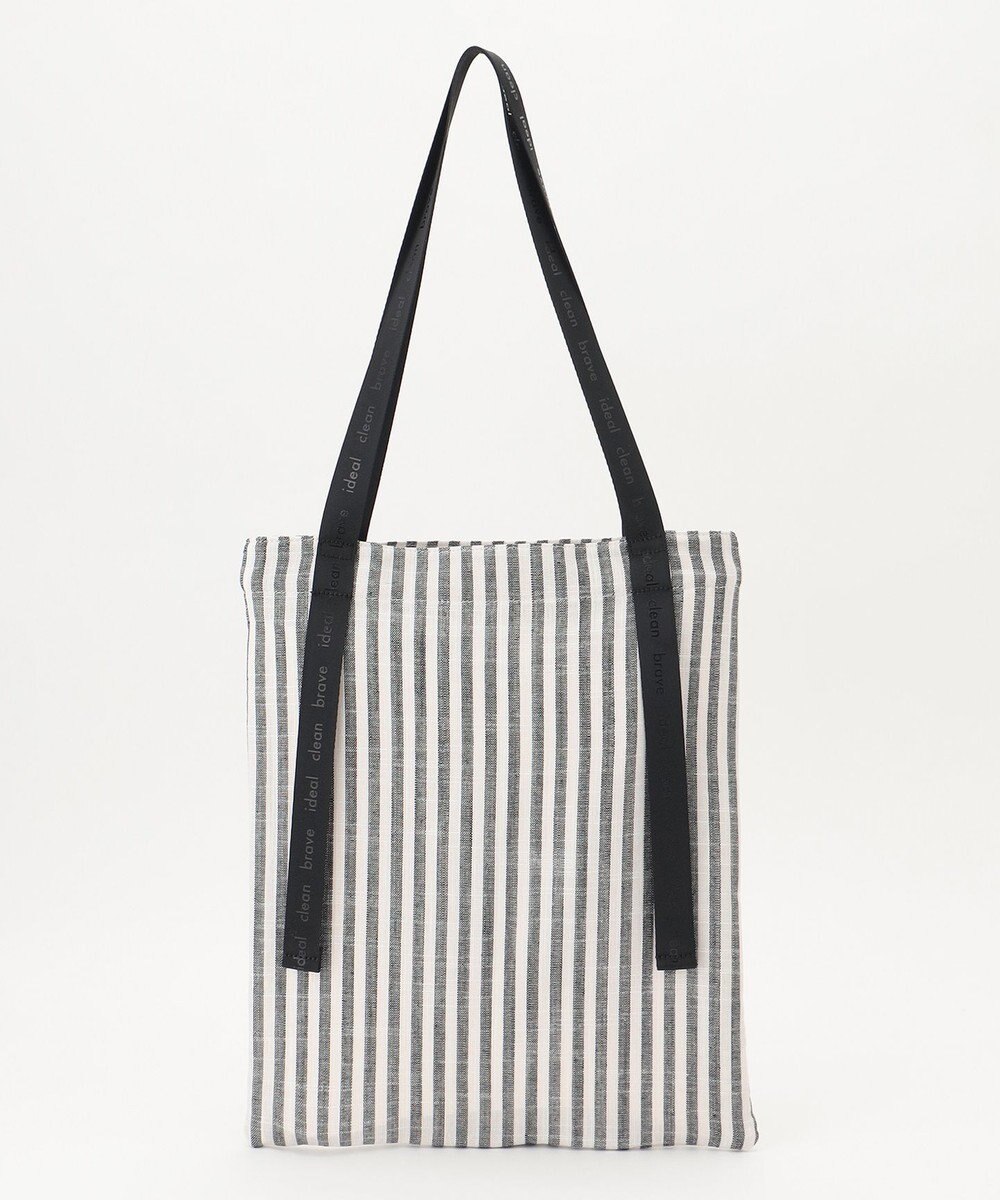 ICB 【A4サイズ収納可】ロゴハンドルトートバッグ 