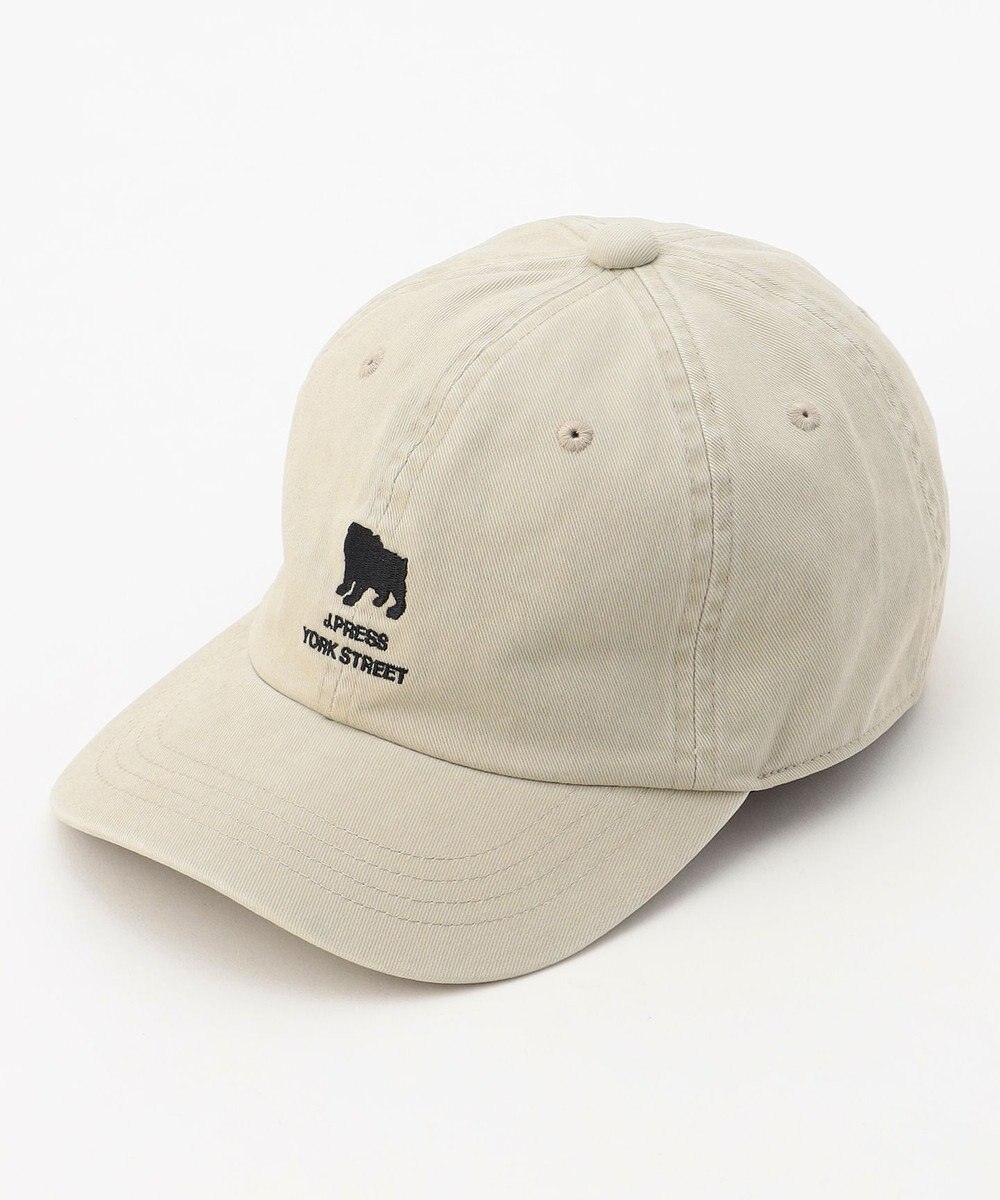J.PRESS YORK STREET 【UNISEX】ピグメント ロゴキャップ 