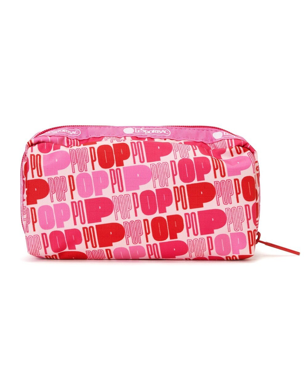 LeSportsac RECTANGULAR COSMETIC/プリングルズピンクレクタンギュラーコスメティック 