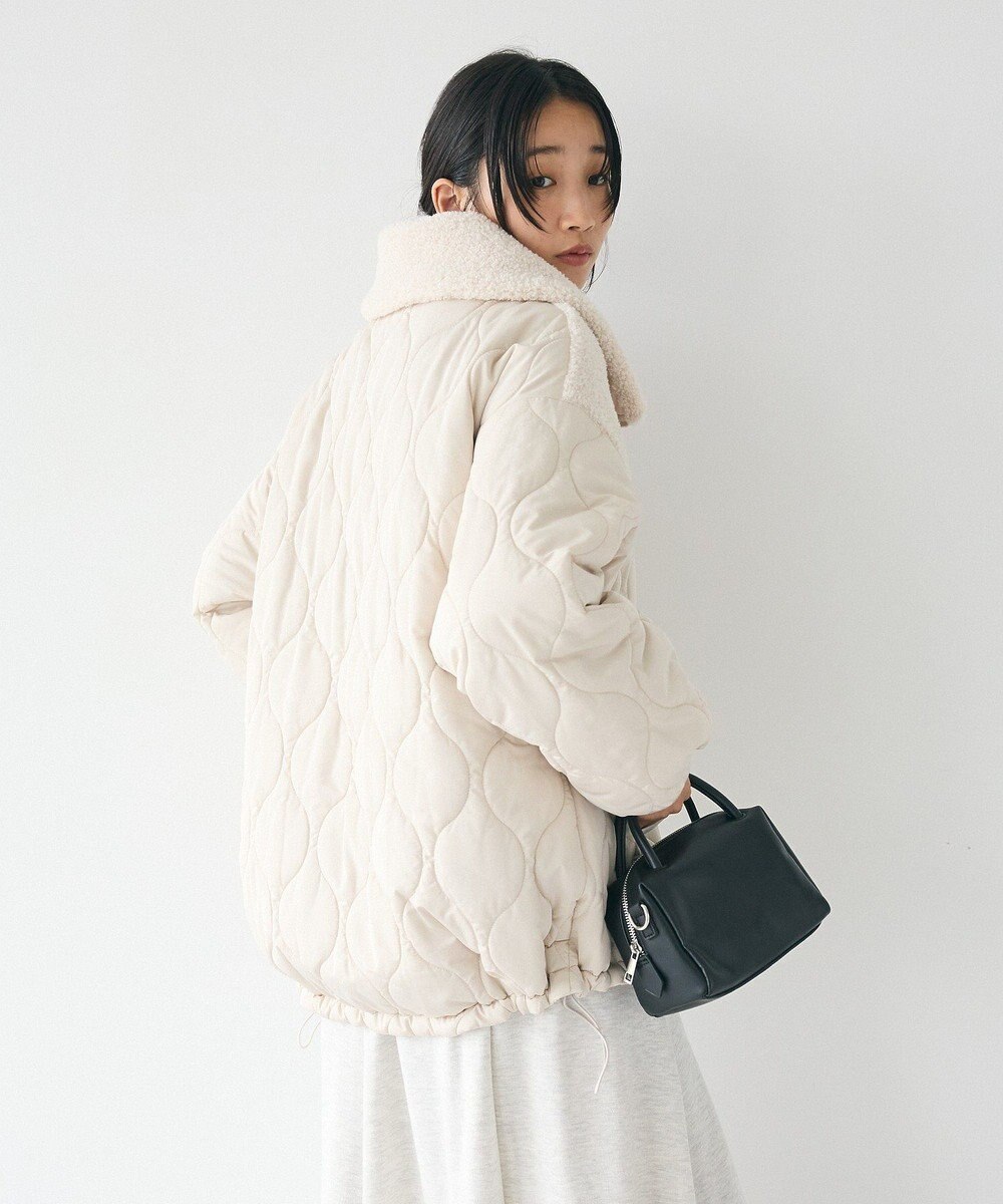 CRAFT STANDARD BOUTIQUE ボアキルト切替ブルゾン 