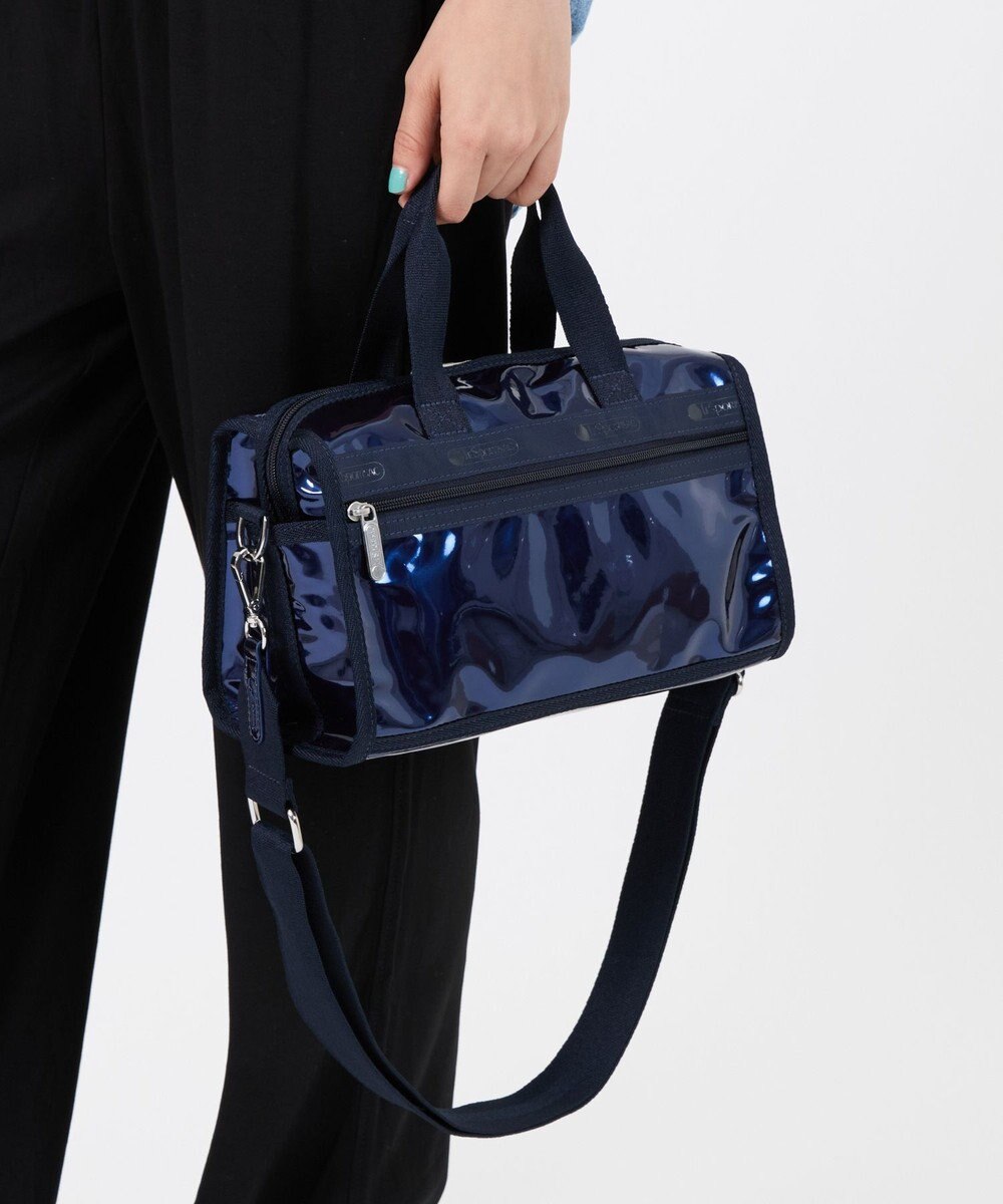 LeSportsac MIR MINI DUFFEL CROSSBDY/サファイア 