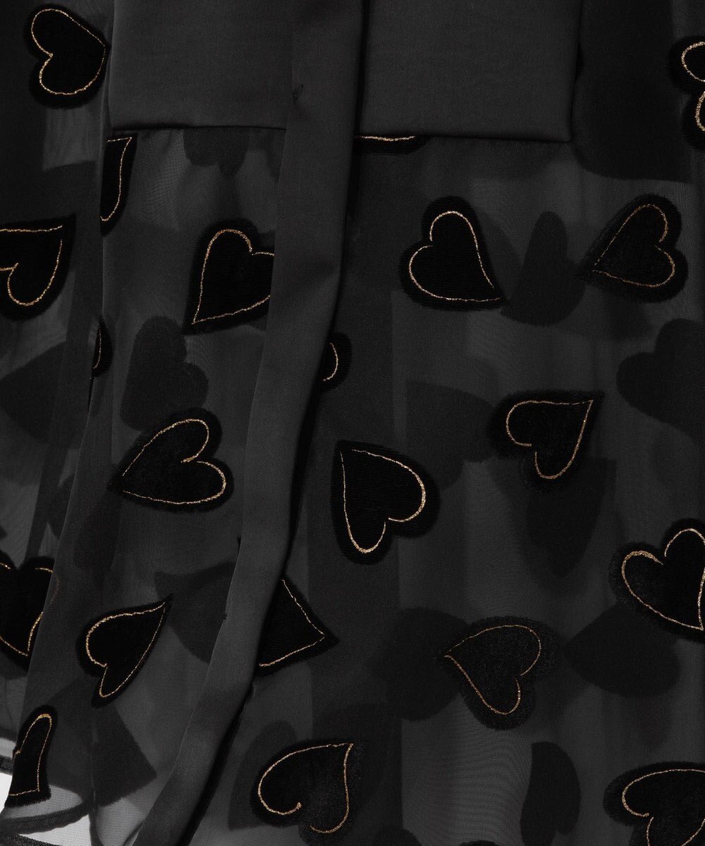 GRACE CONTINENTAL ハートオパールコンビシャツ 