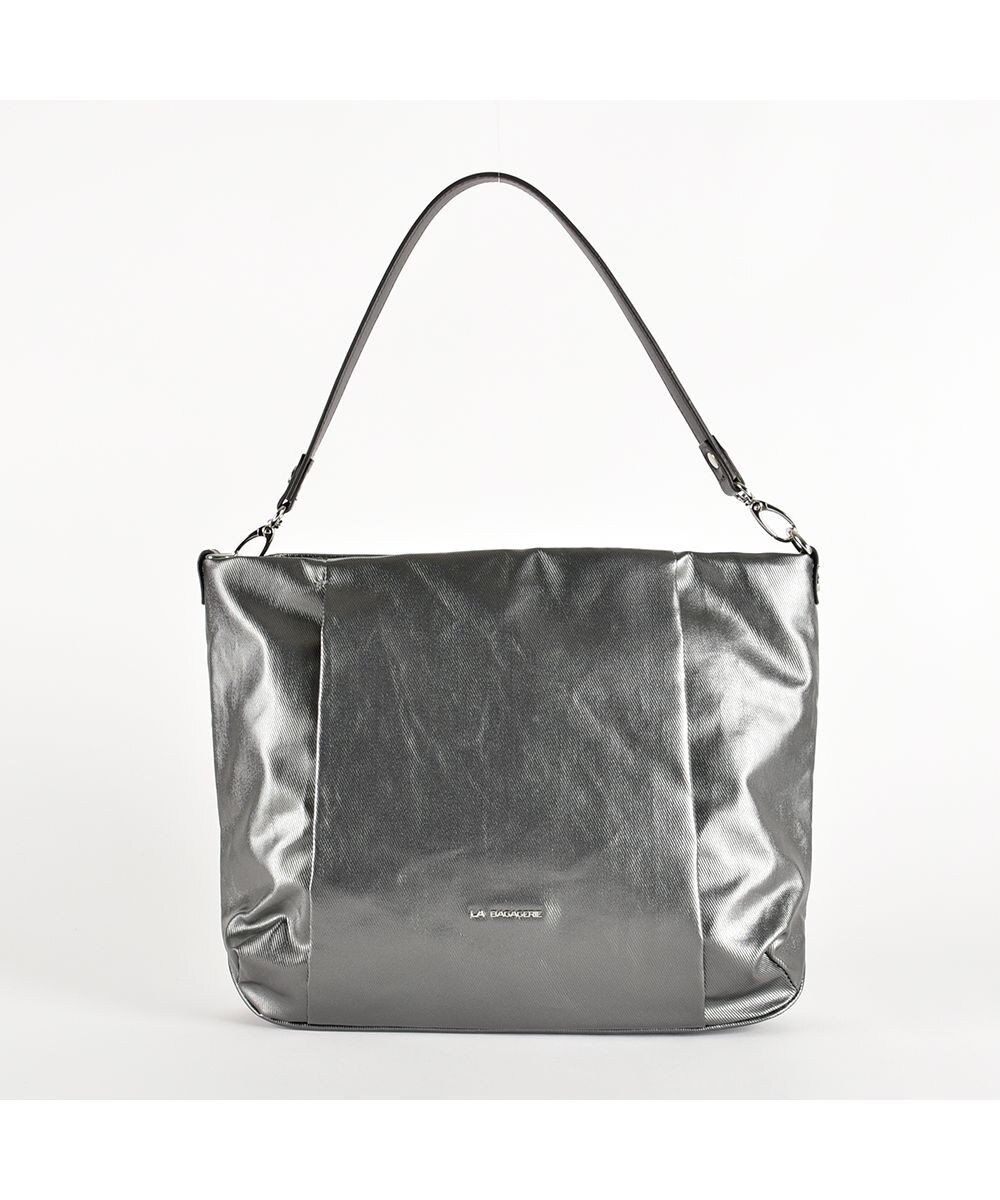 LA BAGAGERIE コーティングキャンバス 2WAYショルダーバッグ 