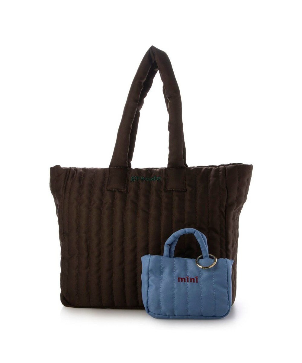 UNBILLION カシュカシュ cachecache / ビッグキルト刺繍親子トートバッグ 